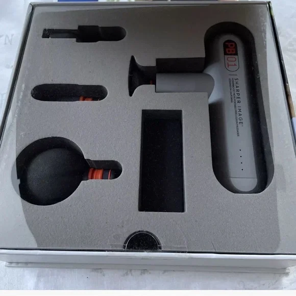 Sharper Image Powerboost Deep Tissue Percussion Massager Version 3.0. NEW - Picture 3 of 3